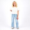 Vingino Mädchen T-Shirt Loulou Real White Baumwolle