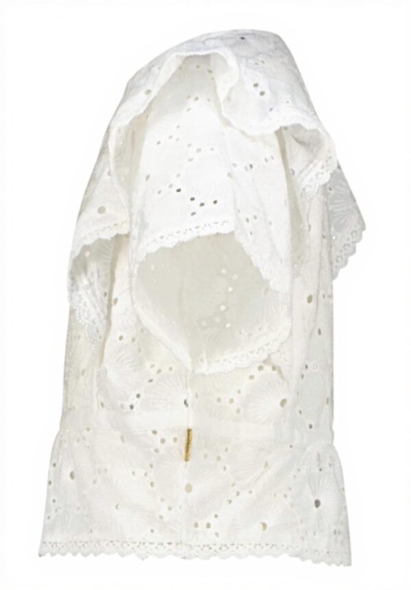 Vingino Mädchen T-Shirt Loulou Real White Baumwolle