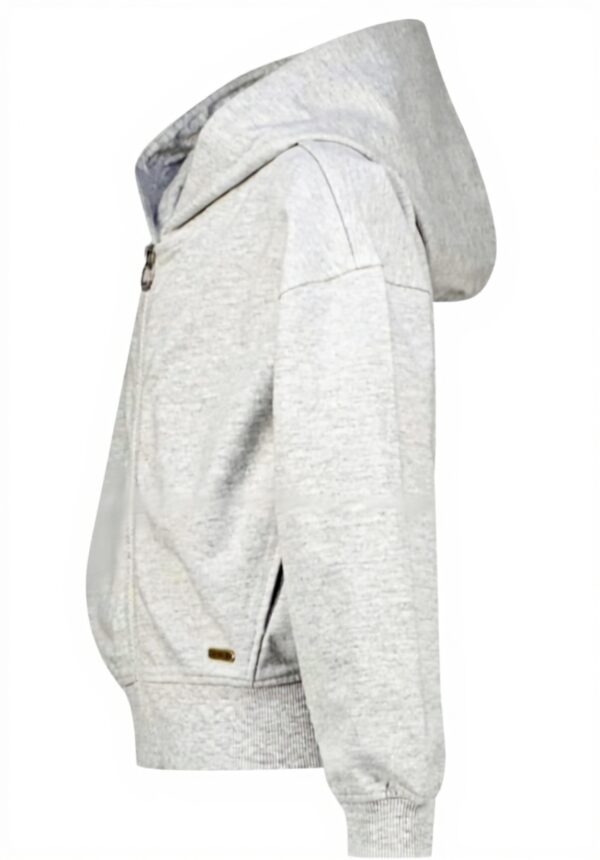 Vingino Mädchen Myra Sweater Vest Grau Kapuzenpullover