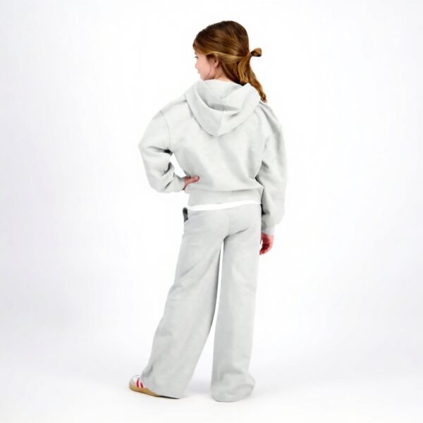 Vingino Mädchen Myra Sweater Vest Grau Kapuzenpullover