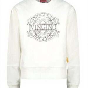 Vingino Mädchen Pullover Niemke Real White Strickjacke