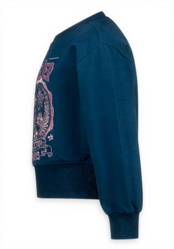 Vingino Mädchen Nydra Sweater Kapuzenpullover Blau Violett