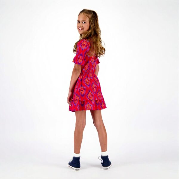 Vingino Mädchen Palmer Dress Breeze Red Sommerkleid