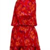 Vingino Mädchen Palmer Dress Breeze Red Sommerkleid