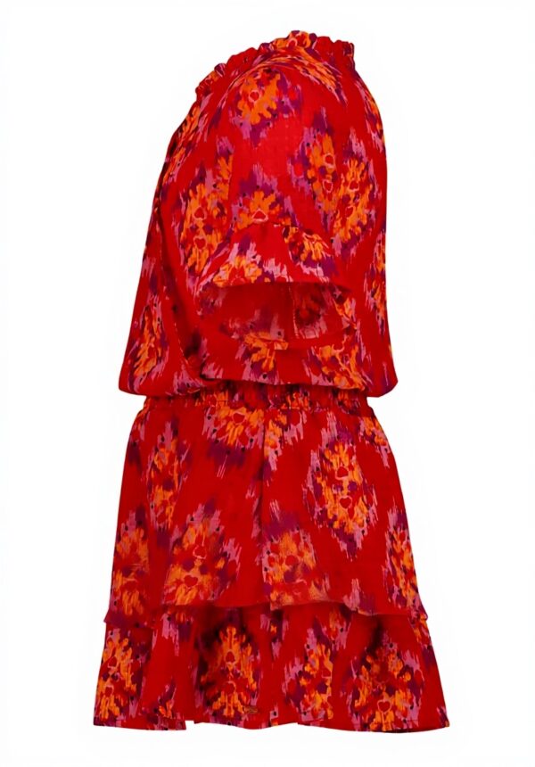 Vingino Mädchen Palmer Dress Breeze Red Sommerkleid
