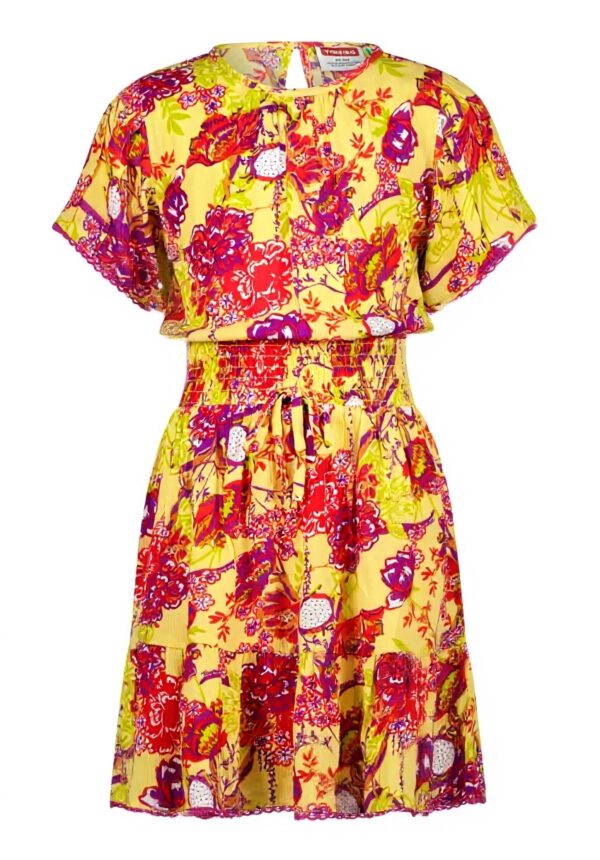 Vingino Mädchen Pauly Dress Sommer Gelb Kleid