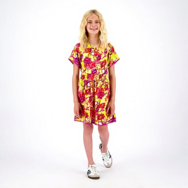 Vingino Mädchen Pauly Dress Sommer Gelb Kleid