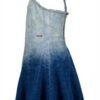 Vingino Mädchen Pipa Dress Mid Blue Wash Kleider