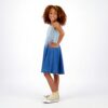 Vingino Mädchen Pipa Dress Mid Blue Wash Kleider