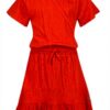 Vingino Mädchen Kleid Pommelien Breeze Red Design