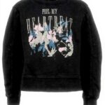 Vingino Mädchen Sweat-Shirt Nalita Washed Black