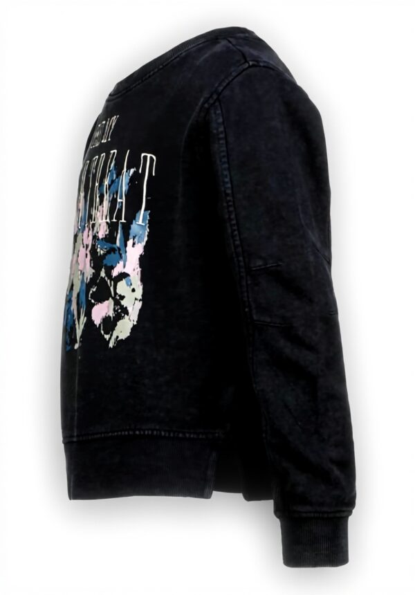 Vingino Mädchen Sweat-Shirt Nalita Washed Black