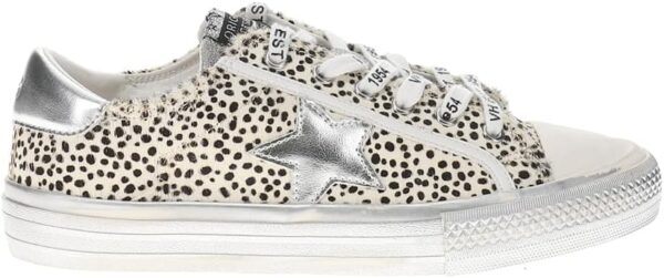 Vintage Havana Damen Sneaker Wild Cheetah Segeltuch Traktion-0