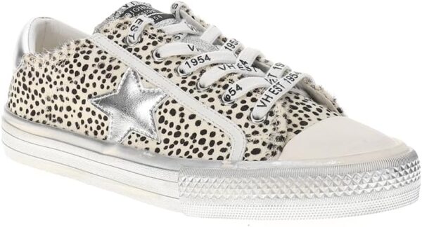 Vintage Havana Damen Sneaker Wild Cheetah Segeltuch Traktion-1