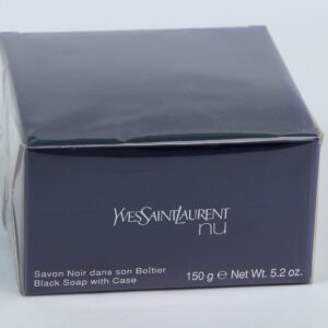YSL Nu Savon Seife 150g schwarze Seife mit Etui-0