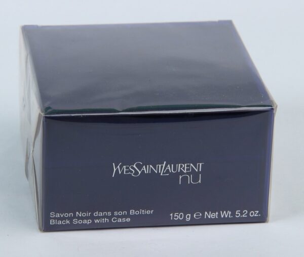 YSL Nu Savon Seife 150g schwarze Seife mit Etui-0
