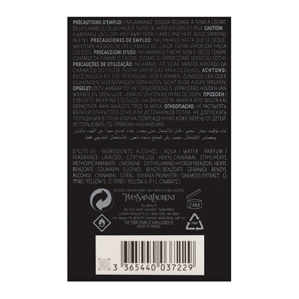 Yves Saint Laurent Eau de Cologne Herren Duft 80 ml-1