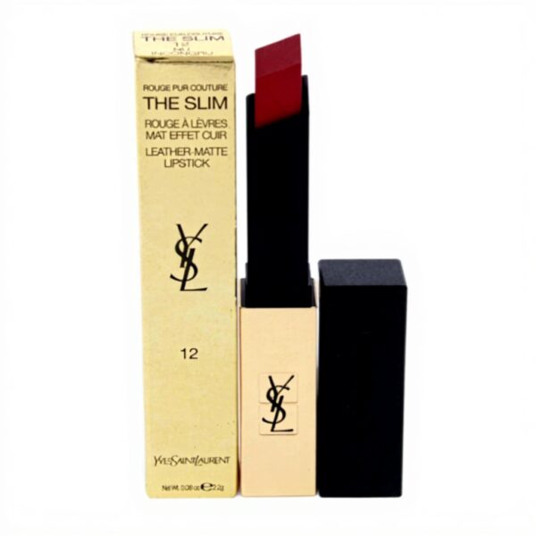 YSL Lippenstift blau Kosmetik Make-Up Frau